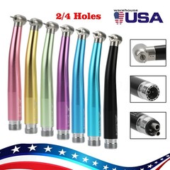 Dental High Speed Handpiece Push Button 4 hole/2 hole NSK Style 7 colors