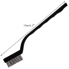 Topbuti 15 Pcs Mini Stainless Steel Wire Brush Set for stainless steel