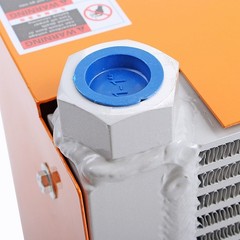 New AH1012T-CA DC12V Industrial Hydraulic Oil Cooler 100L/min Flow Fan Radiator