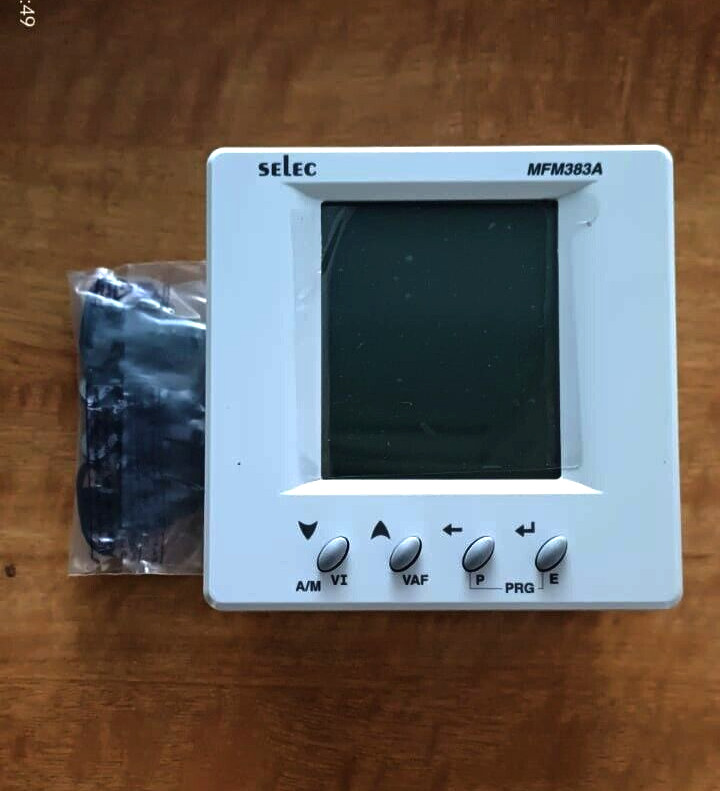 SELEC MFM383A 3 MULTIFUNCTION LCD METER 100 to 240V