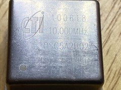 10.000MHz VCOCXO Voltage Control Oven Crystal Oscillator 5V 26x26x13mm OSC5A2B02
