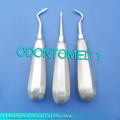 HEIDBRINK ROOT TIP PICKS DENTAL INSTRUMENTS Set of 3