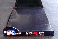 CIRCA 1990s NEW ERA “GO PRO” CAP & HAT MOLDED PLASTIC SLATWALL DISPLAY TRAY