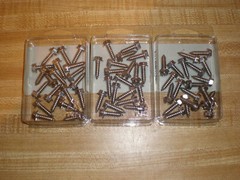 Slotted Indented Hex Washer Sheet Metal Screw Stainless #12X3/4” Qty 60