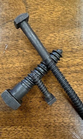 Square Head Lag Bolts Rare – Select Diameter and Length (Fast Free Shipping)