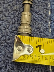 (QTY 2) Hydraulic Shift Valve, 3 inch Overall Length x 1/2 inch Diameter