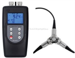 3 Channel Vibration Meter Vibrometer Gauge Test 0.01-400.0MM/S Landtek VM-638 bw