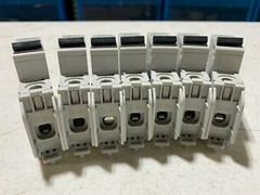 3x Schneider Electric C60 Multi 9 Circuit Breakers 2A 240V-60V 1-Pole NOS