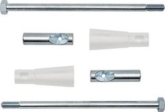 Duravit 100377 Toilet Mounting Hardware 8.5″ Durable Austria