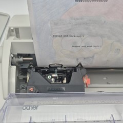Brother ML-100 Standard Daisy Wheel Electronic Typewriter ML100***Tested***