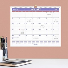 2026 At-A-Glance PM8-28 Monthly Wall Calendar, 14-7/8 x 11-7/8″