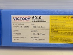 E6010 3/32″ 5Ibs Stick Welding Electrode 6010 Welding Rods 1 Pack 5Ibs
