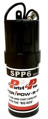 SPP6 Hard Start Kit Capacitor Relay 1/2HP-10HP Increases Torque 500% Pow-R-Pak