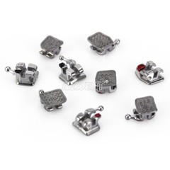 Dental Orthodontic Brackets MIM Monoblock Braces Mini Roth.022 345 Hooks Metal