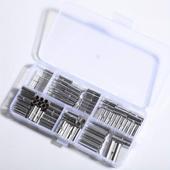 Non Insulated Butt Connectors Kit 240pcs Butt Connectors for Wiring Pure Copper