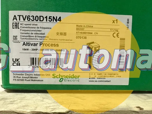 Schneider 1PC New ATV630D15N4 Inverter PLC Module In Box FREE Shipping