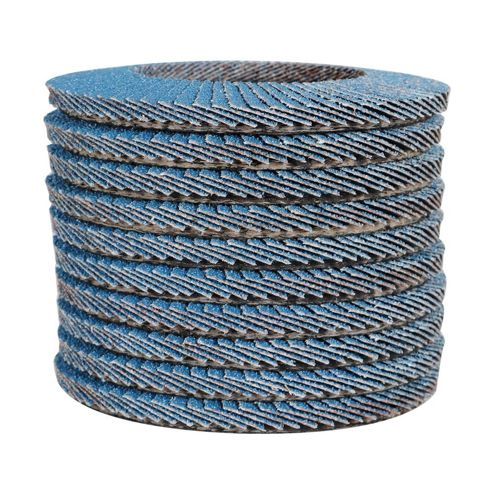 50Pack 4-1/2″ X 7/8″ 40 Grit T29 Premium Zirconia Flap Disc Sanding Grinding