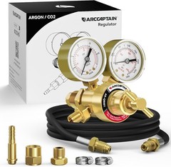 ARCCAPTAIN Argon CO2 Regulators with 8.2FT Inert Gas Welding Hose 0-4000 PSI
