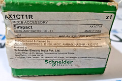 NEW SCHNEIDER ELECTRIC AX1CT1R MCCB ACCESSORY FREE EXPRESS SHIPPING
