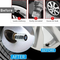 Metal Auto Car Tire Valve Stem Caps Compatible with s60 s90 xc60 xc40 xc90 v60 v