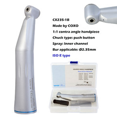 COXO Dental Slow Speed Contra Angle 1:1 1:5 6:1 10:1 Handpiece Air Motor 4Hole