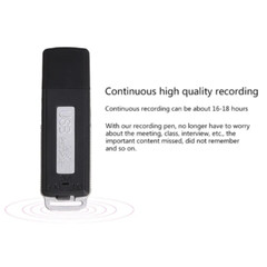 Mini Voice Activated Recorder Spy Listening Device Audio Sound Dictaphone MP3