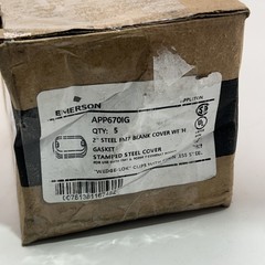 APPLETON APP670IG 2-INCH CONDUIT BODY COVERS (Box of 5)