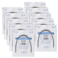 AZDENT Dental Ortho Supper Elastic Niti Round Arch Wire 012/0.14/0.16/ 0.18/0.20