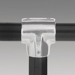 Hollaender 5-8 Tee For 1-1/2 In Structural Pipe Fitting, Aluminum, 1-7/8 In