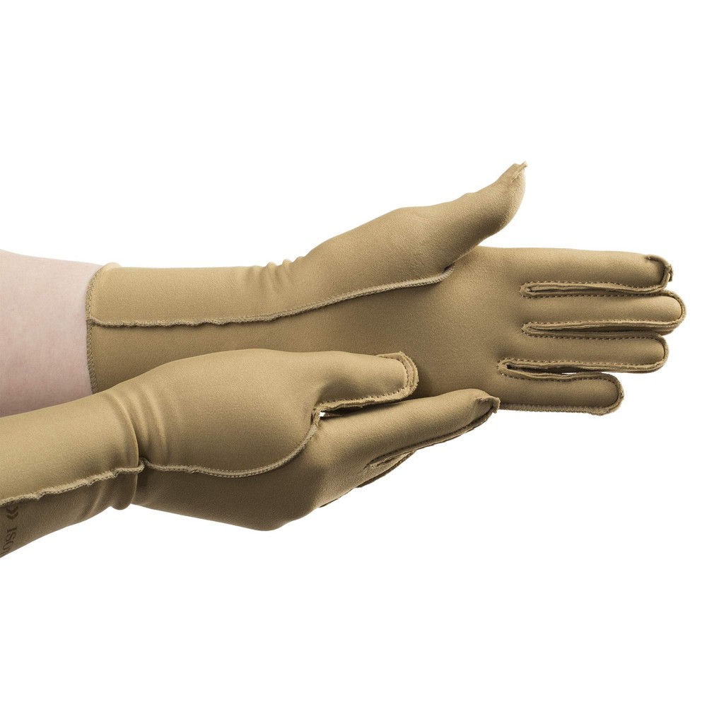 isotoner Women’s Full Finger Cold Weather Gloves Camel Medium