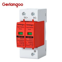 SPD DC 1000V 20KA~40KA House Surge Protector Protective Low-Voltage Arrester Dev