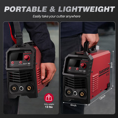 Arccaptain CUT50 Plasma Cutter Dual Voltage HF Start Cutter