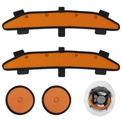 Hard Hat Sweatband and Top Pad for Safety Helmet, Washable Hard Hat Cooling