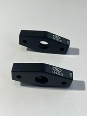 Lot of 2 Newport LH-0.5 M4 Fixed Lens Holders 0.5 in / 12.7mm A-Line Lab Optics