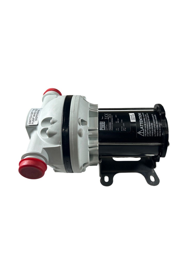 Piusi F00204080 1″ BSP 12VDC 1/10HP 9 GPM 22A 2800 RPM Electric Drum Pump