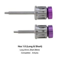 Dental Torque Wrench Ratchet Screwdriver Hand Driver Universal Prosthetic Kit