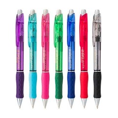 Medium Point Ballpoint Pens, Green Ink, 1.0mm Tip, 2-Pack Office School Writing
