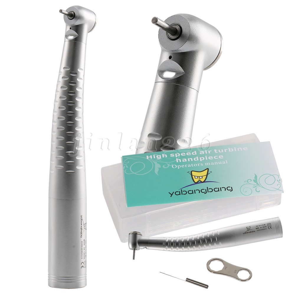 KAV/USA Dental LED Fiber Optic Handpiece 6 Hole Pin 6hole Quick Coupler