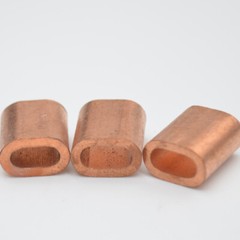 Wire Rope Ferrules Cable Crimps Sleeve Stainless Steel/Copper Crimp Clamp M1~M8