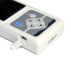 3 Channel ECG/EKG Holter Recorder Monitor-Heart Rhythm Event Recorder for 24hr