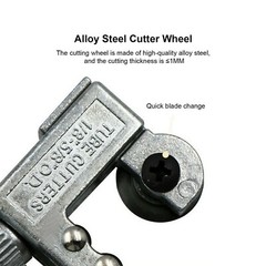 Mini Pipe Tubing Cutter 1/8″ to 5/8″ OD Copper Brass Aluminum Cutting HVAC Plumb