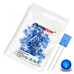 100pcs 2x3x4 2x5x7 5x4x6 mm Rectangle Square Oval Clear Diffused Color LED Diode