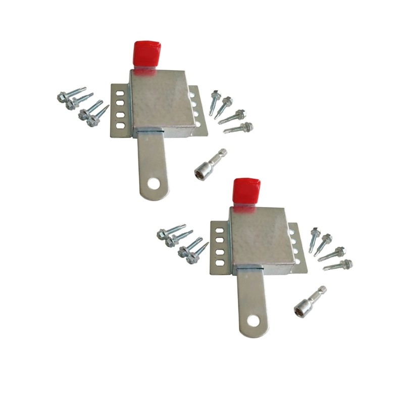 Commercial Metal Latches Bolt Reinforced Construction Suitable for Machinery