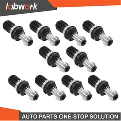 Labwork 10 Pcs BT30 Pull Stud 45° M12 Retention Knob for CNC Milling Holder