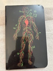Anatomy Circulatory System Cover blank book journal, note book, copy book