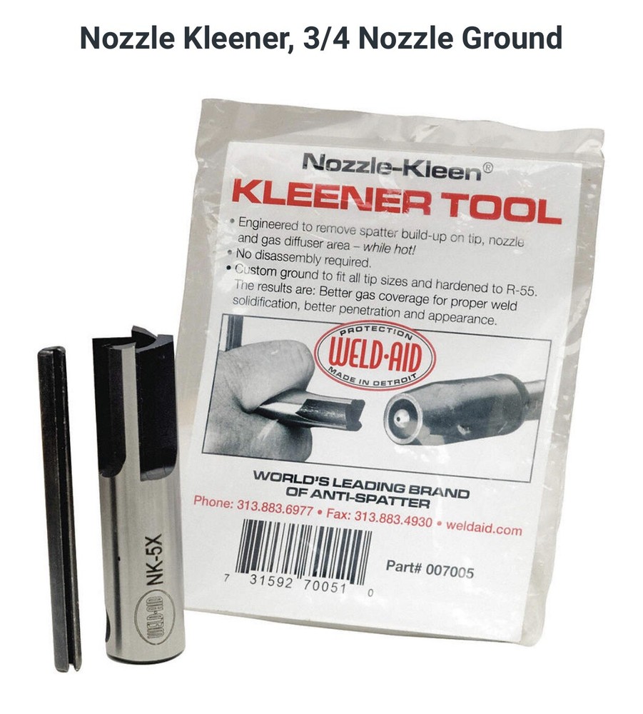 Weld-Aid 007005 NK-5X Kleener Tool Nozzle Kleen