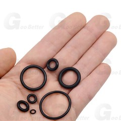 225pc Universal Rubber O-Ring Assortment Kit Gasket Plumbing Automotive Seal Set