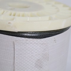 Muzata 1200 ft 1/8″ Stainless Steel Cable Railing Wire Spool Stainless 33.25 LBS