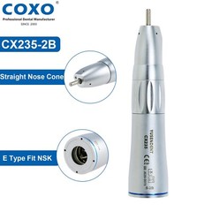 COXO Dental Straight Nose Cone Handpiece Inner/External Water Channel NSK KAVO