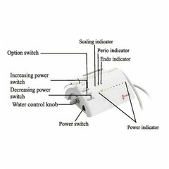 UDS-P Ultrasonic Scaler (With 5 periodontal Tips and 1 Endodontic Tip)